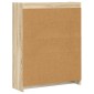 vidaXL Βιβλιοθήκη Sonoma Δρυς 87,5 x 30 x 111 εκ Επεξεργασμένο Ξύλο