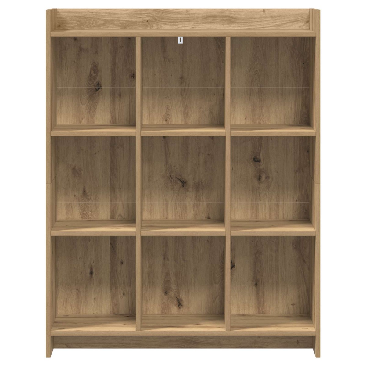 vidaXL Βιβλιοθήκη 9 επιπέδων 87,5 x 30 x 111 εκ Επεξεργασμένο Ξύλο