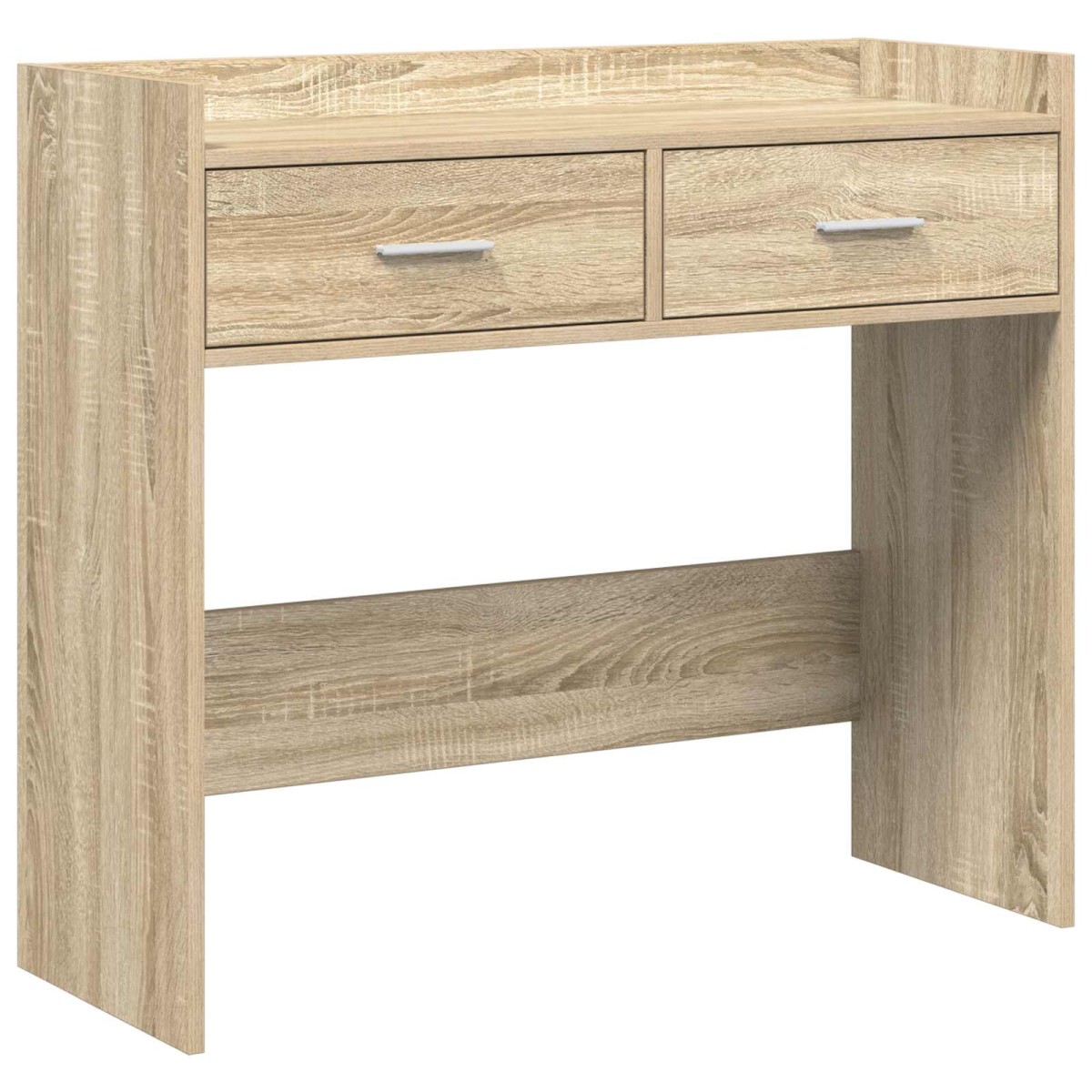 vidaXL Τραπέζι κονσόλας Sonoma Δρυς 90 x 35 x 80 εκ Επεξεργασμένο Ξύλο