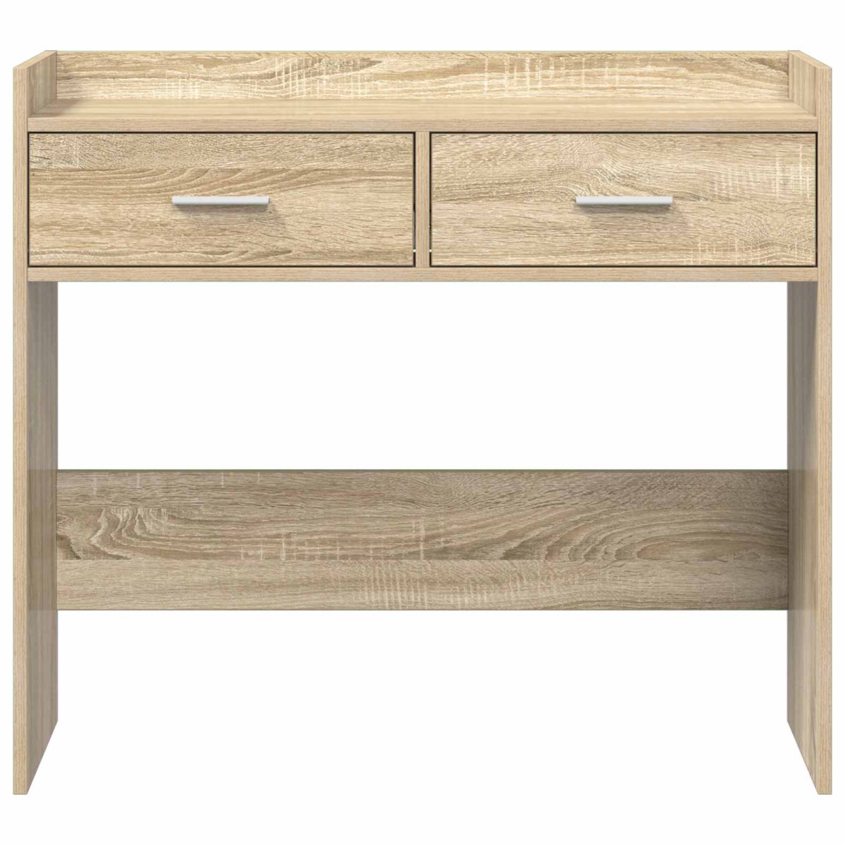 vidaXL Τραπέζι κονσόλας Sonoma Δρυς 90 x 35 x 80 εκ Επεξεργασμένο Ξύλο