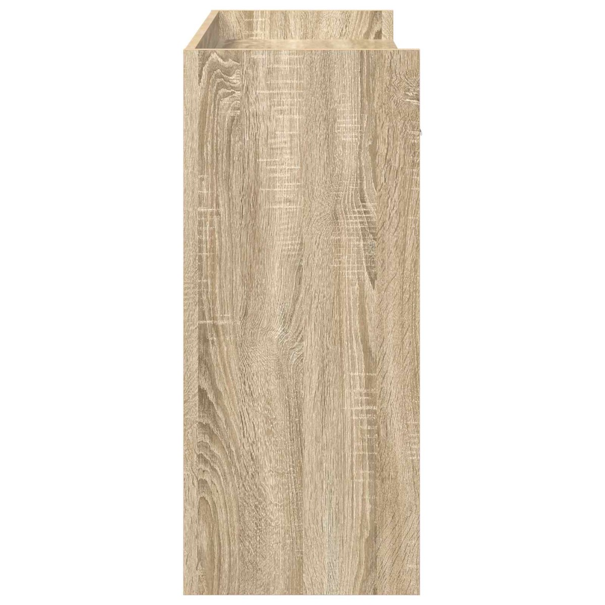 vidaXL Τραπέζι κονσόλας Sonoma Δρυς 90 x 35 x 80 εκ Επεξεργασμένο Ξύλο
