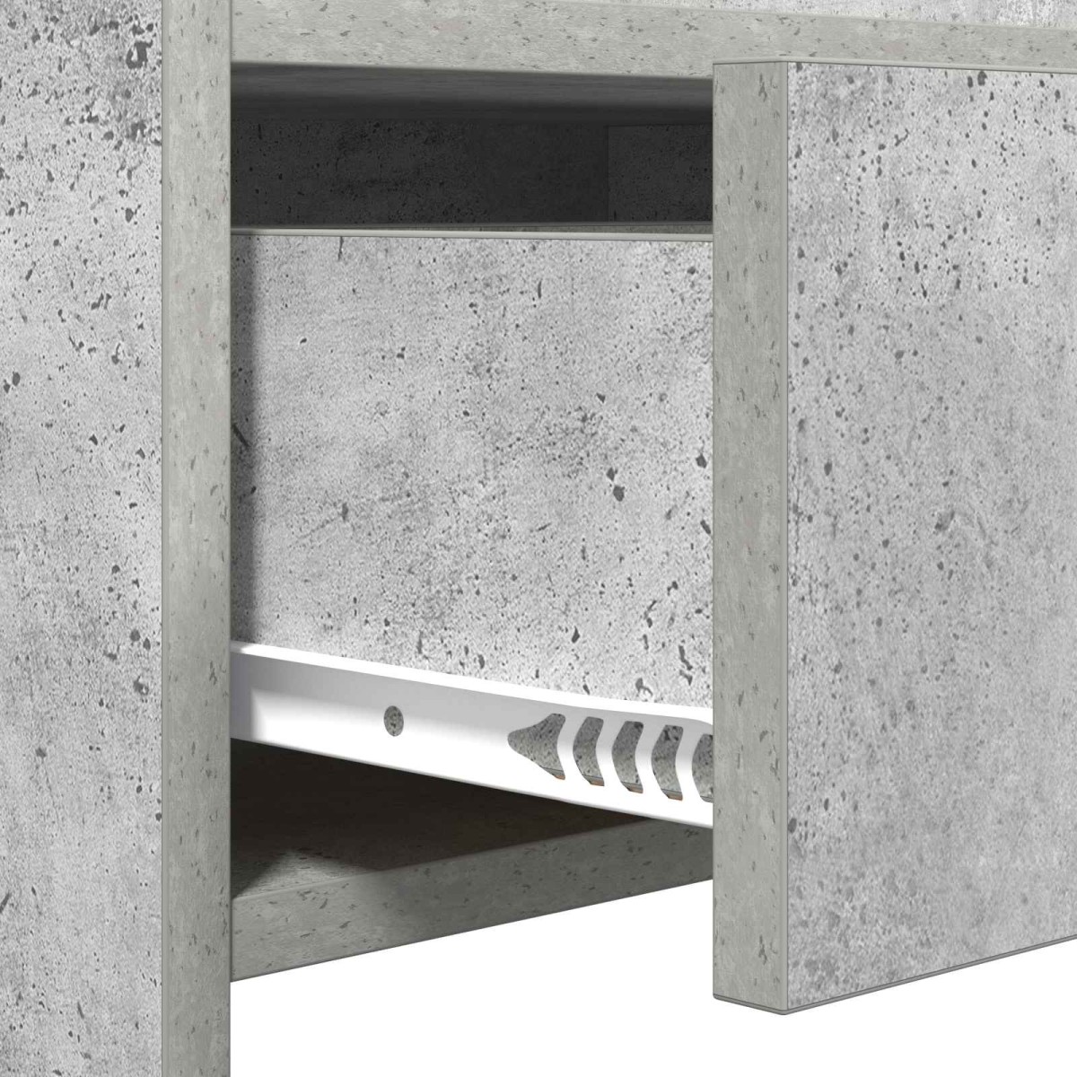 vidaXL Τραπέζι κονσόλας Γκρι Σκυροδέματος 90 x 35 x 80 εκ