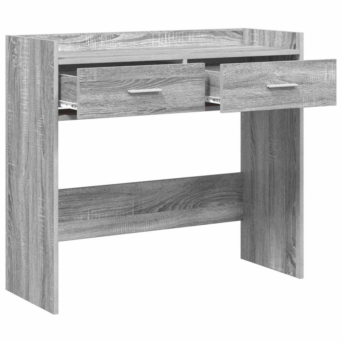 vidaXL Τραπέζι κονσόλας Γκρι Sonoma 90 x 35 x 80 εκ Επεξεργασμένο Ξύλο