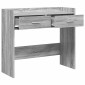vidaXL Τραπέζι κονσόλας Γκρι Sonoma 90 x 35 x 80 εκ Επεξεργασμένο Ξύλο