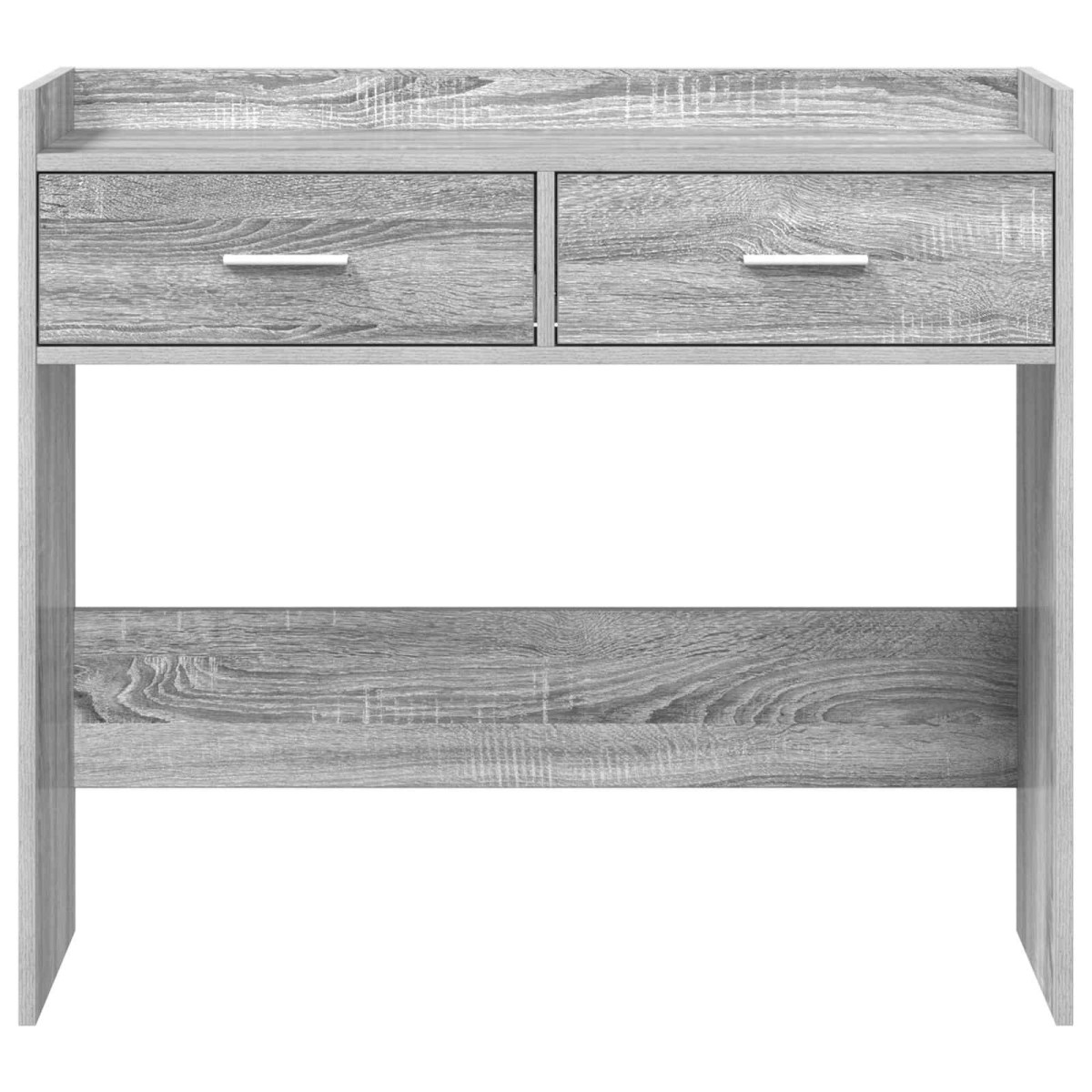 vidaXL Τραπέζι κονσόλας Γκρι Sonoma 90 x 35 x 80 εκ Επεξεργασμένο Ξύλο