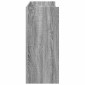 vidaXL Τραπέζι κονσόλας Γκρι Sonoma 90 x 35 x 80 εκ Επεξεργασμένο Ξύλο