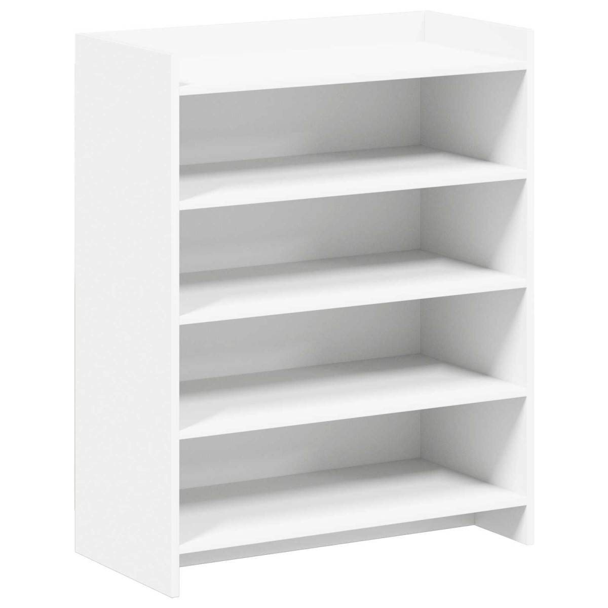 vidaXL Ντουλάπα Παπουτσιών Λευκό 73,5 x 36 x 92 εκ Επεξεργασμένο Ξύλο