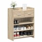 vidaXL Ντουλάπα Παπουτσιών με συρτάρι Sonoma Δρυς 73,5 x 36 x 92 εκ