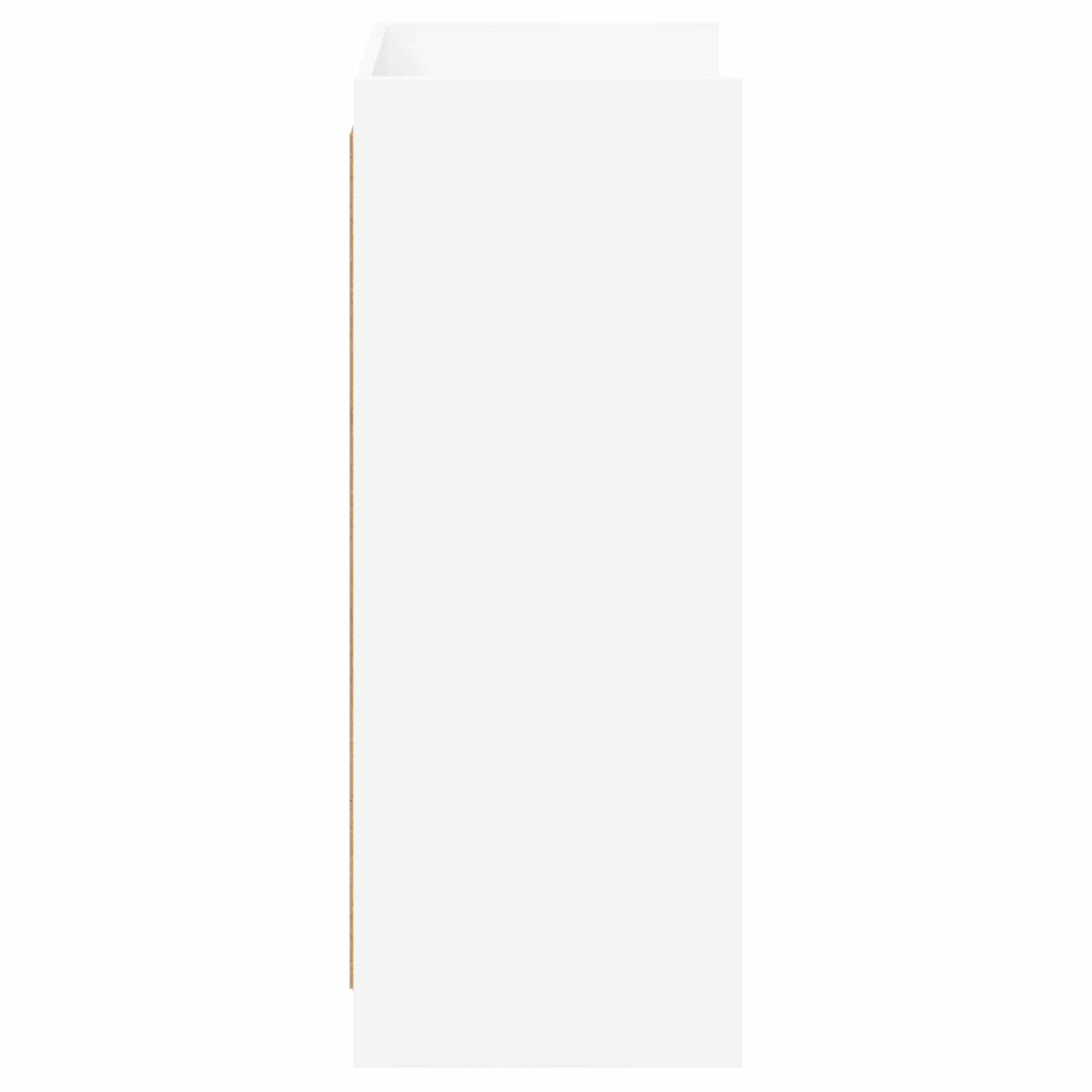 vidaXL Ντουλάπα Παπουτσιών Λευκό 48 x 36 x 92 εκ Επεξεργασμένο Ξύλο