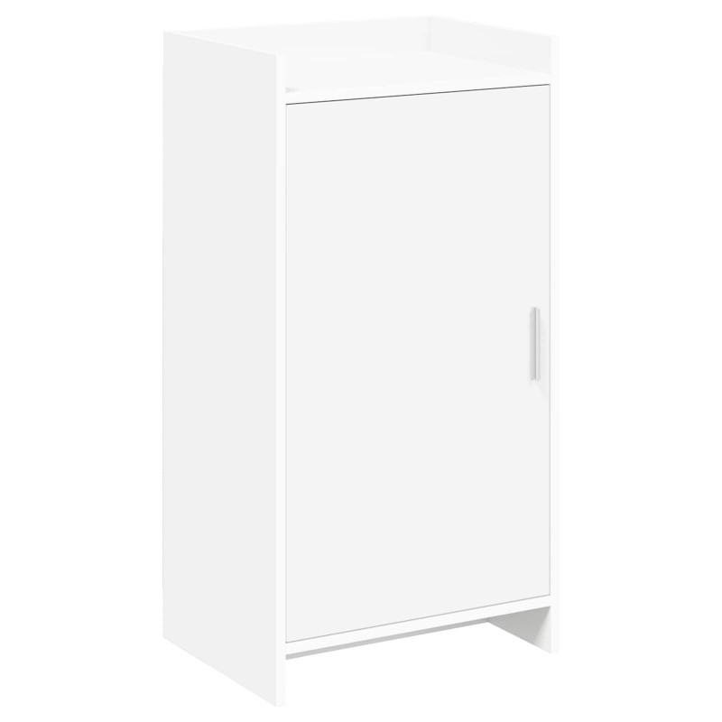 vidaXL Ντουλάπα Παπουτσιών Λευκό 48 x 36 x 92 εκ Επεξεργασμένο Ξύλο