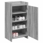 vidaXL Ντουλάπα Παπουτσιών με αποθήκευση Γκρι Sonoma 48 x 36 x 92 εκ