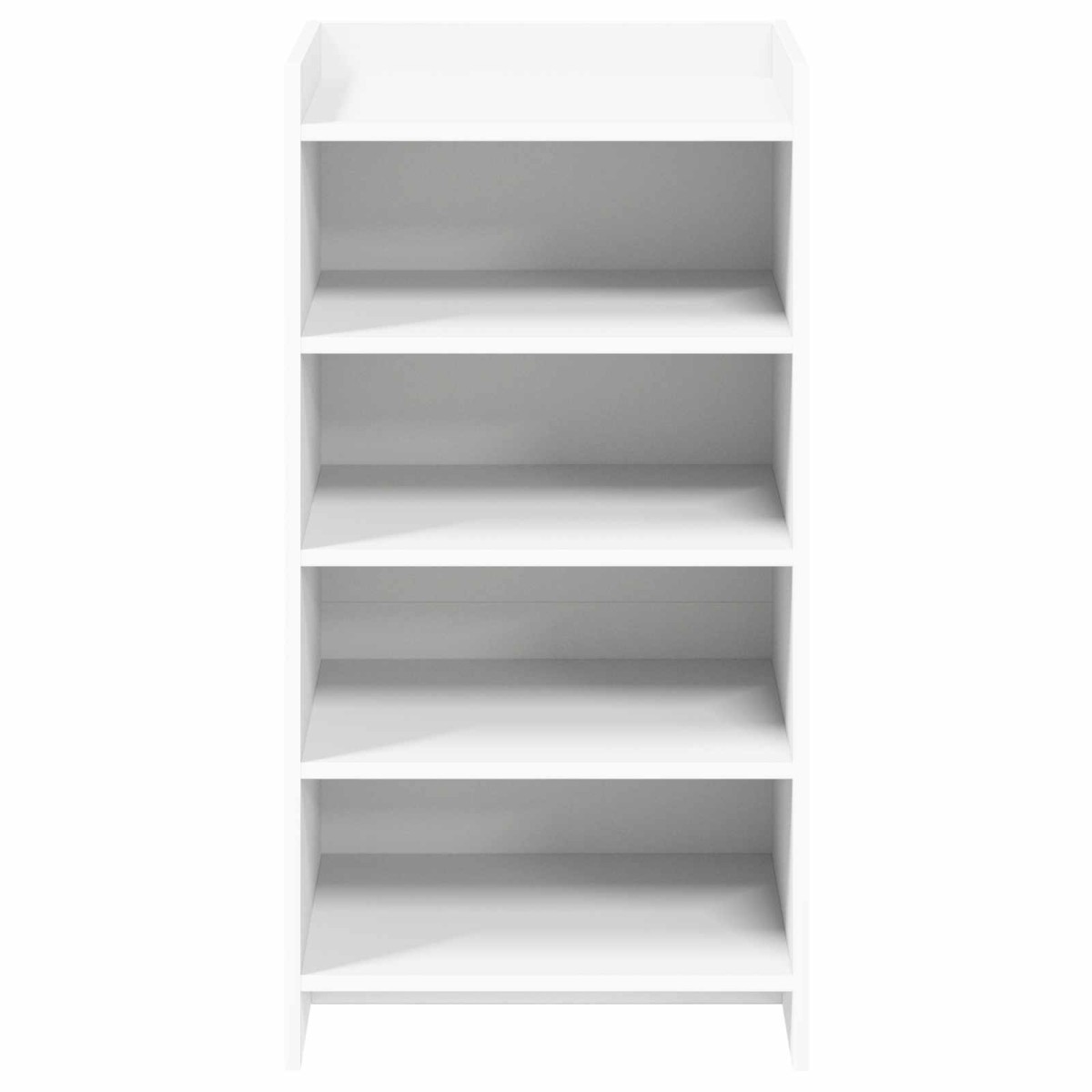 vidaXL Ντουλάπα Παπουτσιών Λευκό 48 x 36 x 92 εκ Επεξεργασμένο Ξύλο