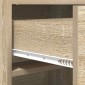 vidaXL Ντουλάπα Παπουτσιών με συρτάρι Sonoma Δρυς 48 x 36 x 92 εκ