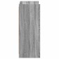 vidaXL Ντουλάπα Παπουτσιών με συρτάρι Γκρι Sonoma 48 x 36 x 92 εκ
