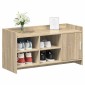 vidaXL Ντουλάπα Παπουτσιών με πόρτα Sonoma Δρυς 100 x 39,5 x 51 εκ