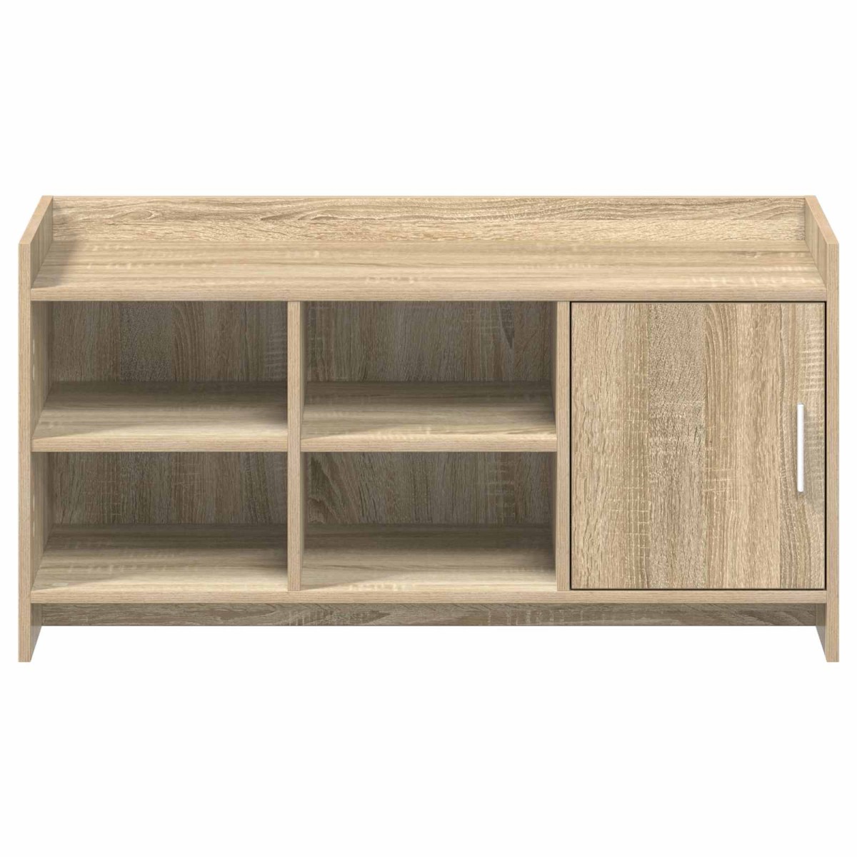 vidaXL Ντουλάπα Παπουτσιών με πόρτα Sonoma Δρυς 100 x 39,5 x 51 εκ