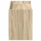 vidaXL Ντουλάπα Παπουτσιών με πόρτα Sonoma Δρυς 100 x 39,5 x 51 εκ
