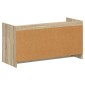 vidaXL Ντουλάπα Παπουτσιών με πόρτα Sonoma Δρυς 100 x 39,5 x 51 εκ