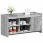 vidaXL Ντουλάπα Παπουτσιών με πόρτα Γκρι Sonoma 100 x 39,5 x 51 εκ