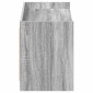 vidaXL Ντουλάπα Παπουτσιών με πόρτα Γκρι Sonoma 100 x 39,5 x 51 εκ