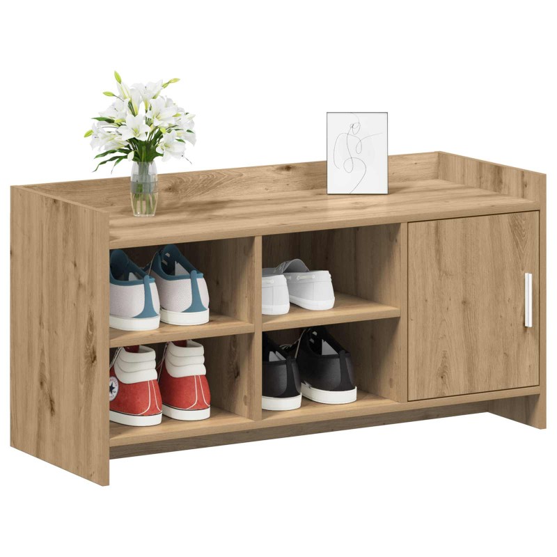 vidaXL Ντουλάπα Παπουτσιών 100 x 39,5 x 51 εκ Επεξεργασμένο Ξύλο