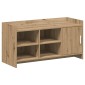 vidaXL Ντουλάπα Παπουτσιών 100 x 39,5 x 51 εκ Επεξεργασμένο Ξύλο
