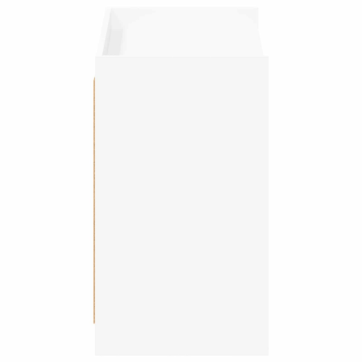 vidaXL Ντουλάπα Παπουτσιών Λευκό 85 x 39,5 x 70 εκ. Επεξεργασμένο Ξύλο