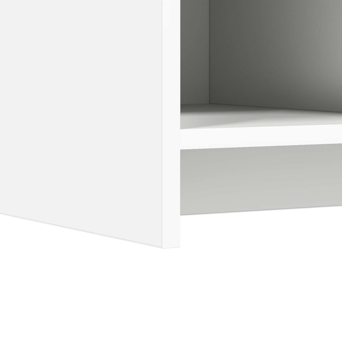 vidaXL Ντουλάπα Παπουτσιών Λευκό 85 x 39,5 x 70 εκ. Επεξεργασμένο Ξύλο