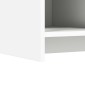 vidaXL Ντουλάπα Παπουτσιών Λευκό 85 x 39,5 x 70 εκ. Επεξεργασμένο Ξύλο