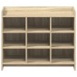 vidaXL Ντουλάπα Παπουτσιών Sonoma Δρυς 85 x 39,5 x 70 εκ.