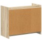 vidaXL Ντουλάπα Παπουτσιών Sonoma Δρυς 85 x 39,5 x 70 εκ.