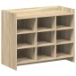 vidaXL Ντουλάπα Παπουτσιών Sonoma Δρυς 85 x 39,5 x 70 εκ.