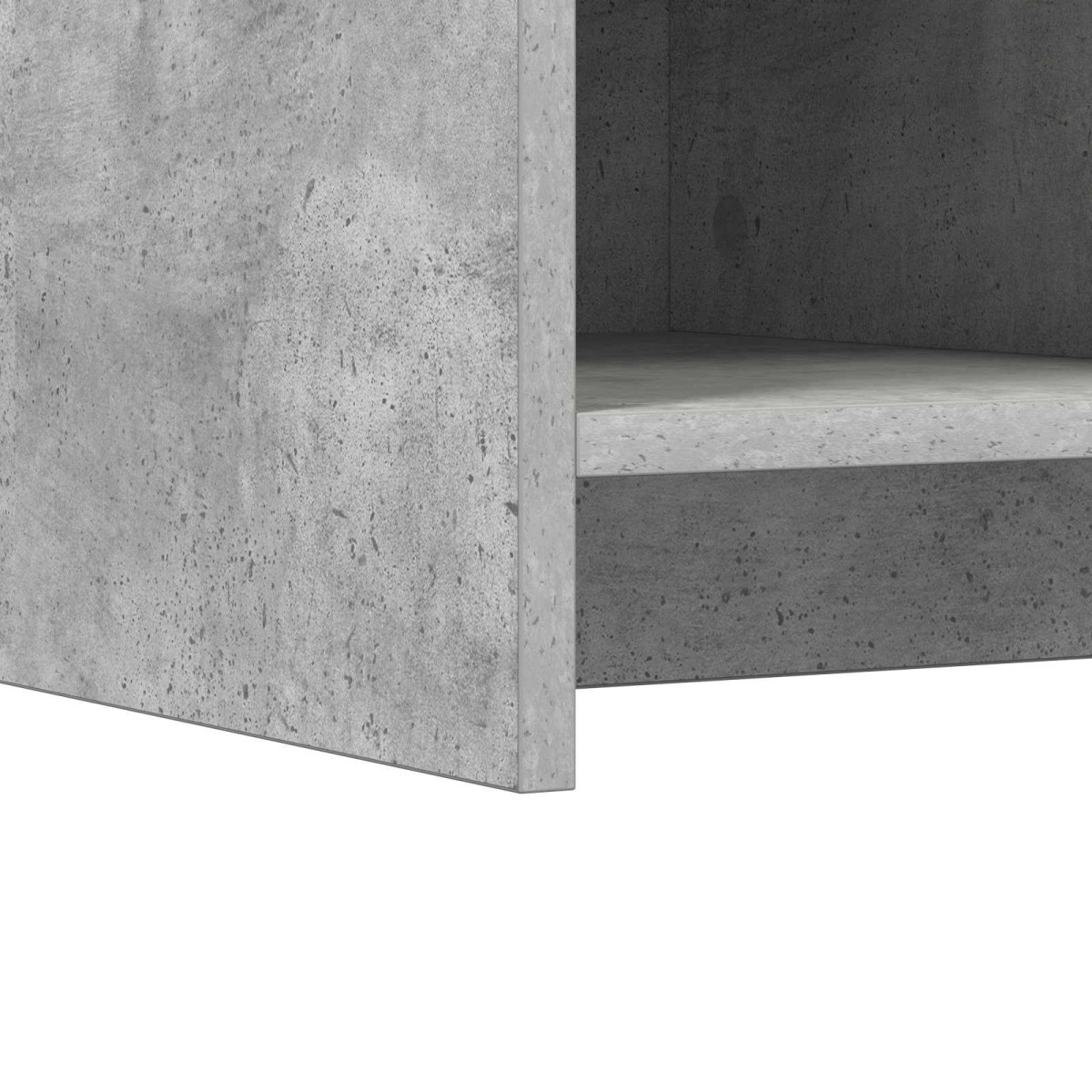 vidaXL Ντουλάπα Παπουτσιών Γκρι Σκυροδέματος 85 x 39,5 x 70 εκ.