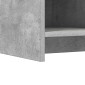 vidaXL Ντουλάπα Παπουτσιών Γκρι Σκυροδέματος 85 x 39,5 x 70 εκ.