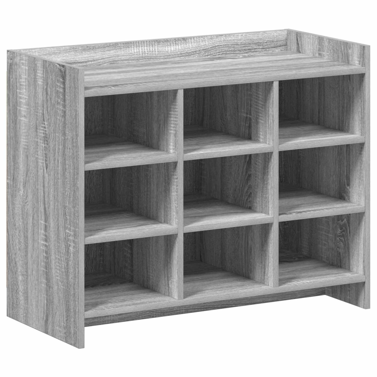 vidaXL Ντουλάπα Παπουτσιών Γκρι Sonoma 85 x 39,5 x 70 εκ.