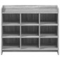 vidaXL Ντουλάπα Παπουτσιών Γκρι Sonoma 85 x 39,5 x 70 εκ.