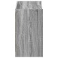 vidaXL Ντουλάπα Παπουτσιών Γκρι Sonoma 85 x 39,5 x 70 εκ.
