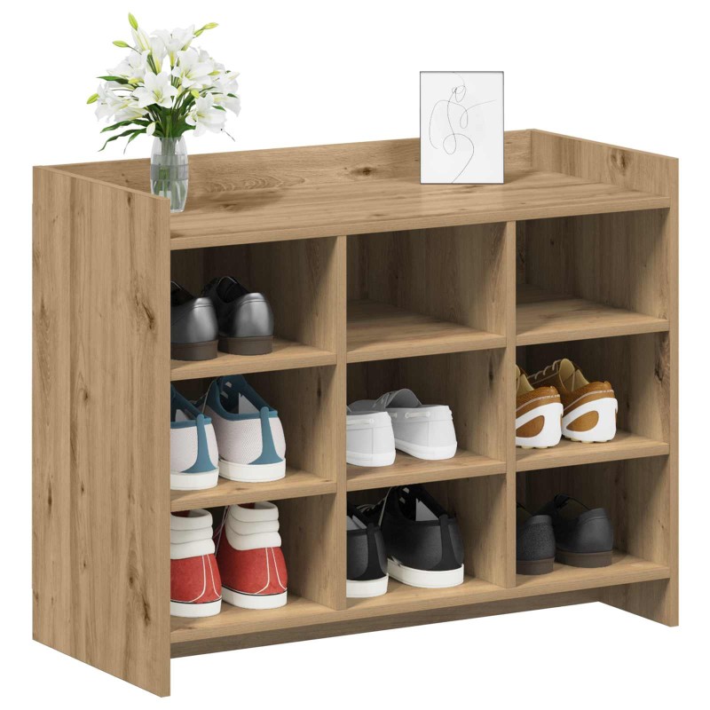 vidaXL Ντουλάπα Παπουτσιών 85 x 39,5 x 70 εκ. Επεξεργασμένο Ξύλο