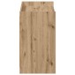 vidaXL Ντουλάπα Παπουτσιών 85 x 39,5 x 70 εκ. Επεξεργασμένο Ξύλο