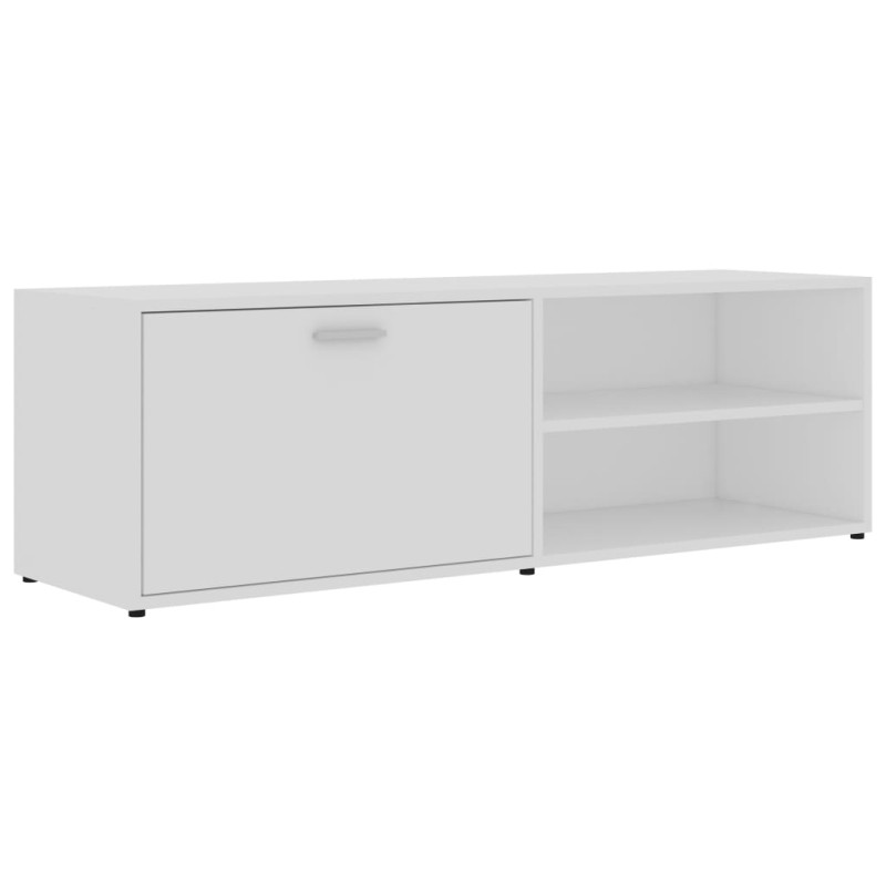 vidaXL Έπιπλο Τηλεόρασης Λευκό 120 x 34 x 37 εκ. από Επεξ. Ξύλο