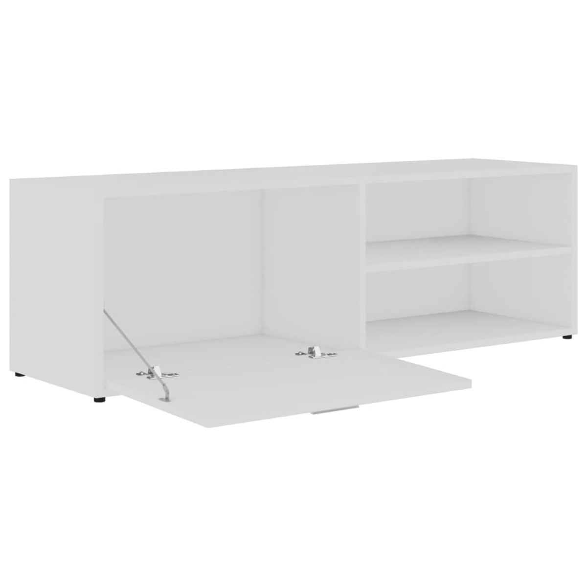 vidaXL Έπιπλο Τηλεόρασης Λευκό 120 x 34 x 37 εκ. από Μοριοσανίδα