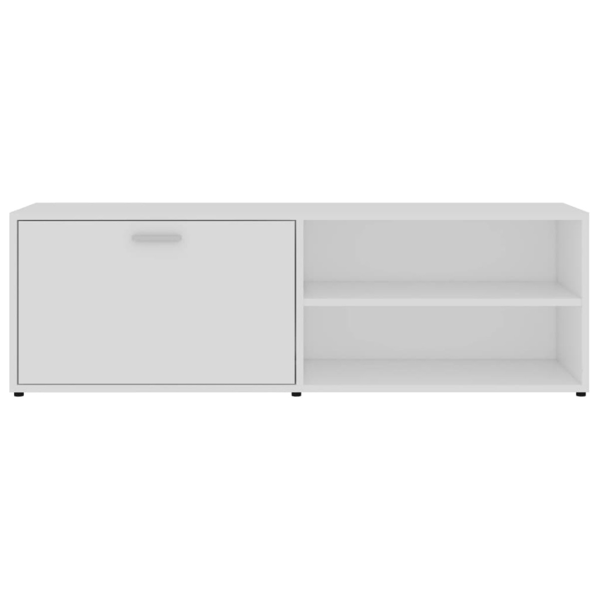 vidaXL Έπιπλο Τηλεόρασης Λευκό 120 x 34 x 37 εκ. από Μοριοσανίδα