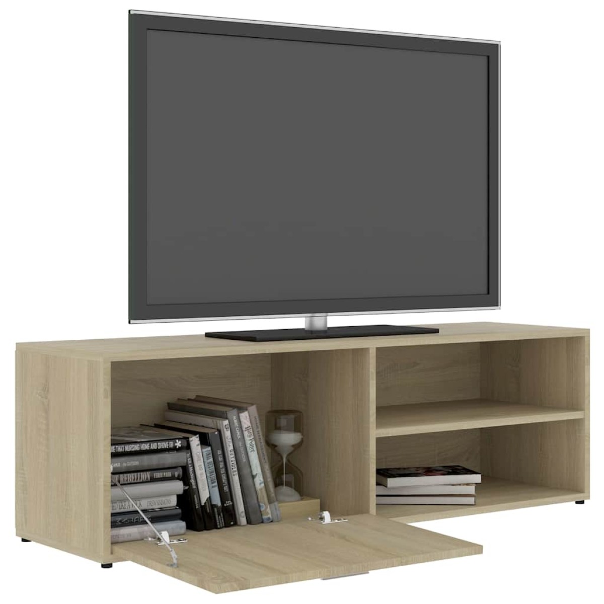 vidaXL Έπιπλο Τηλεόρασης Sonoma Δρυς 120 x 34 x 37 εκ. από Μοριοσανίδα