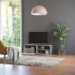 vidaXL Έπιπλο Τηλεόρασης Γκρι Σκυροδέματος 120x34x37 εκ. Μοριοσανίδα
