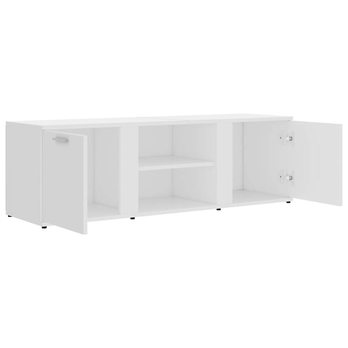 vidaXL Έπιπλο Τηλεόρασης Λευκό 120 x 34 x 37 εκ. από Μοριοσανίδα