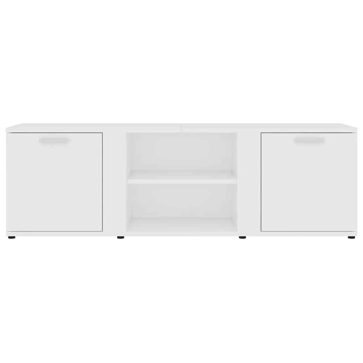 vidaXL Έπιπλο Τηλεόρασης Λευκό 120 x 34 x 37 εκ. από Μοριοσανίδα