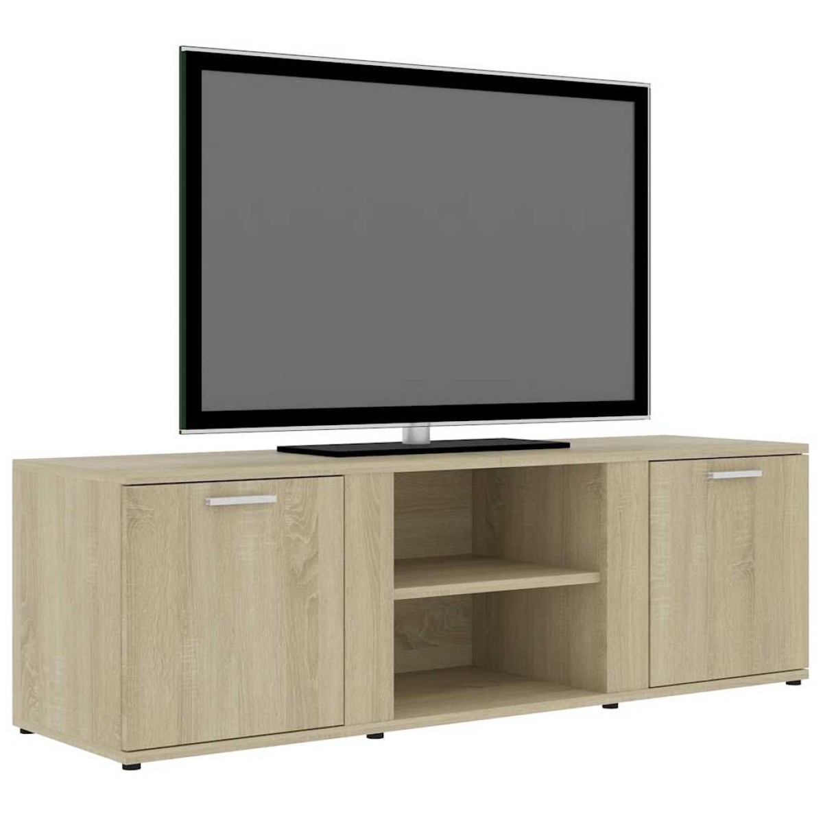 vidaXL Έπιπλο Τηλεόρασης Sonoma Δρυς 120 x 34 x 37 εκ. από Μοριοσανίδα