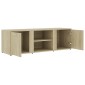 vidaXL Έπιπλο Τηλεόρασης Sonoma Δρυς 120 x 34 x 37 εκ. από Μοριοσανίδα