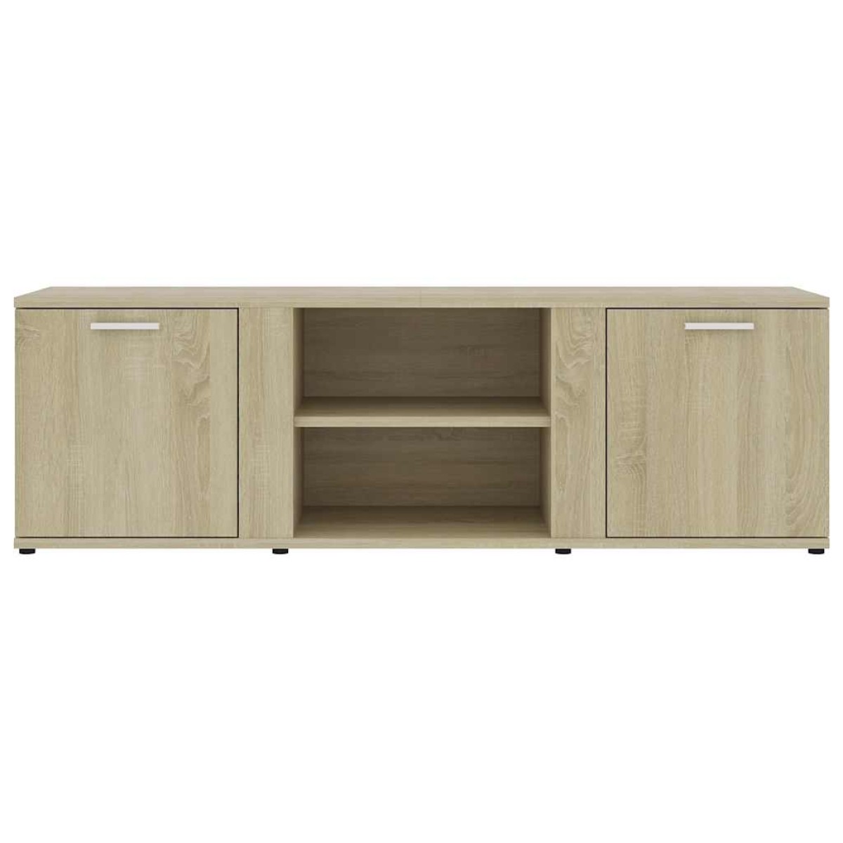 vidaXL Έπιπλο Τηλεόρασης Sonoma Δρυς 120 x 34 x 37 εκ. από Μοριοσανίδα