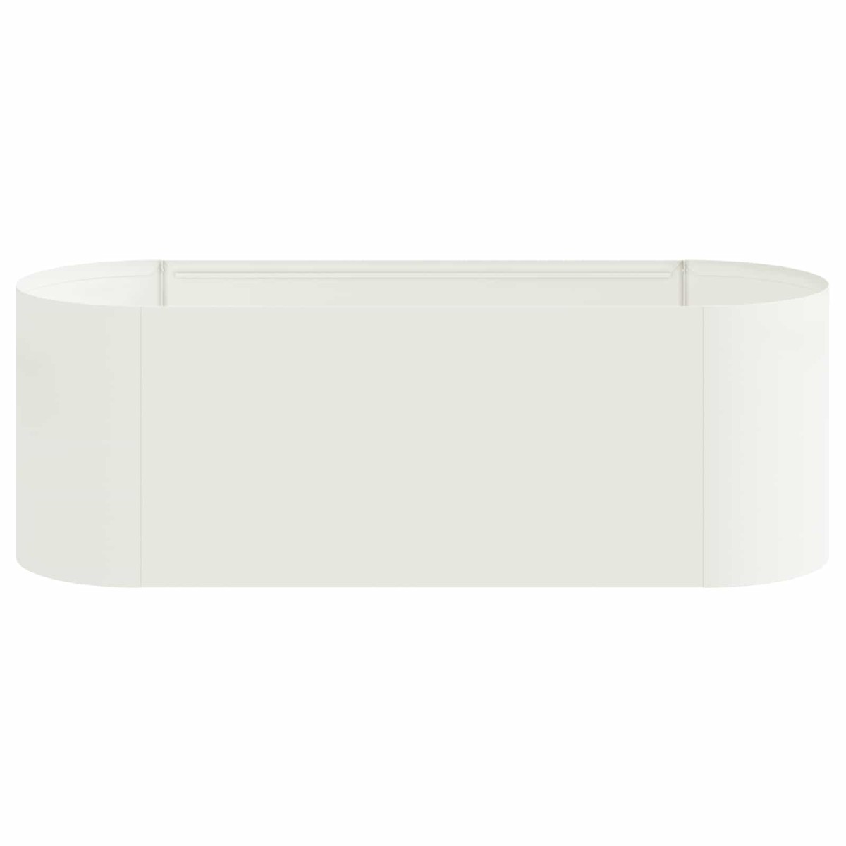 vidaXL Υψωμένο Κρεβάτι Κήπου Λευκό 120 x 40 x 40 εκ